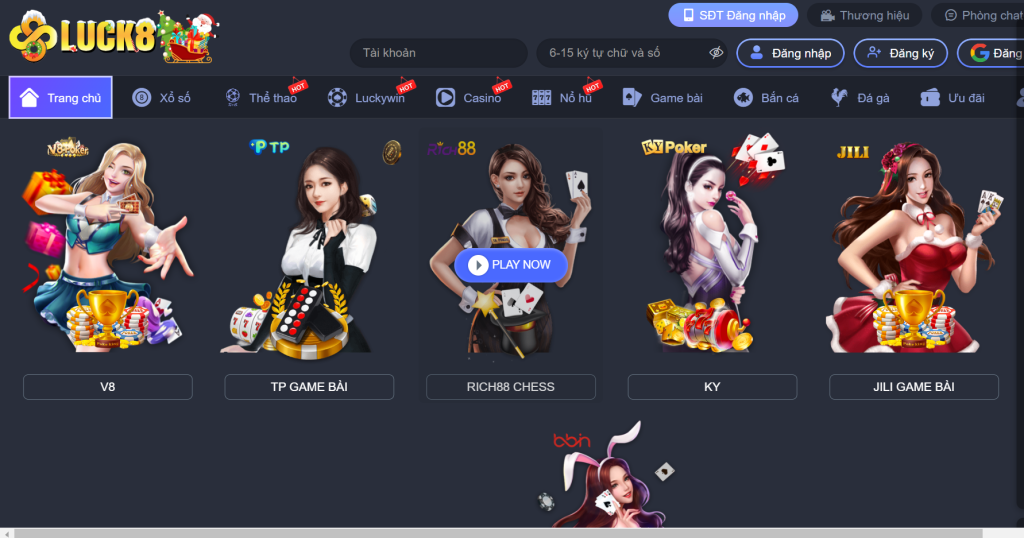 Hoàn tất thủ tục đăng ký tài khoản tại Luck8
