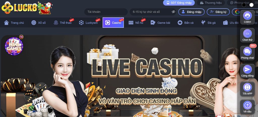 Chuy&ecirc;n mục casino Luck8 